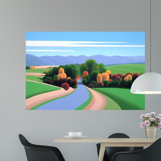 Winding Road Wall Decal