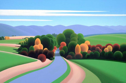 Winding Road Wall Decal