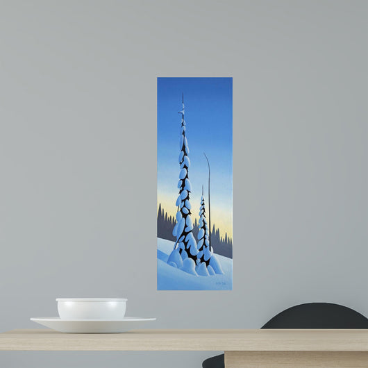 Winter Spruce Wall Decal