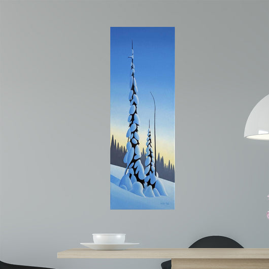 Winter Spruce Wall Decal