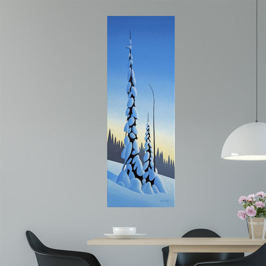 Winter Spruce Wall Decal