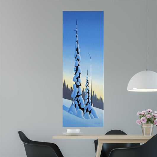 Winter Spruce Wall Decal