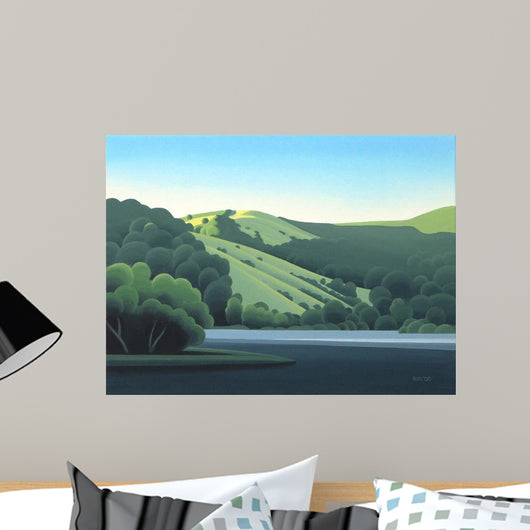 Morning Reservoir Wall Decal