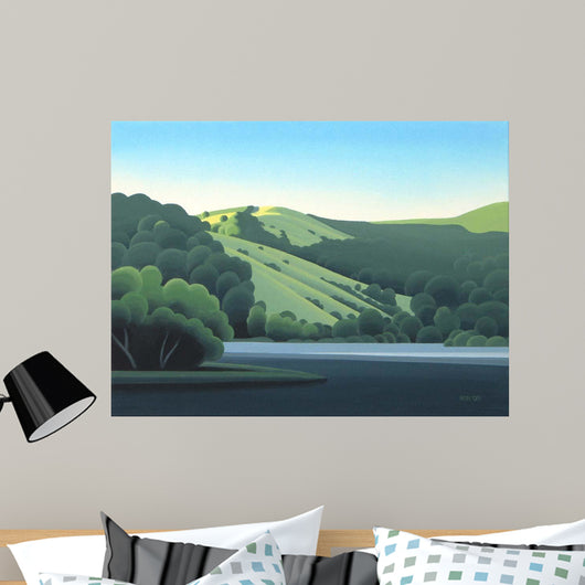 Morning Reservoir Wall Decal