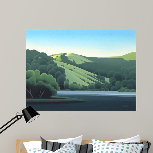 Morning Reservoir Wall Decal