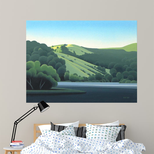 Morning Reservoir Wall Decal