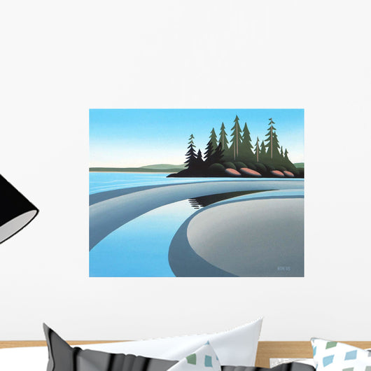 Low Tide Pool Wall Decal