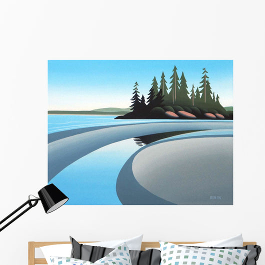 Low Tide Pool Wall Decal
