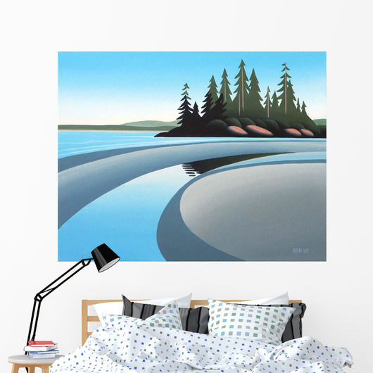Low Tide Pool Wall Decal