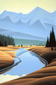 Kootenay Autumn Wall Decal