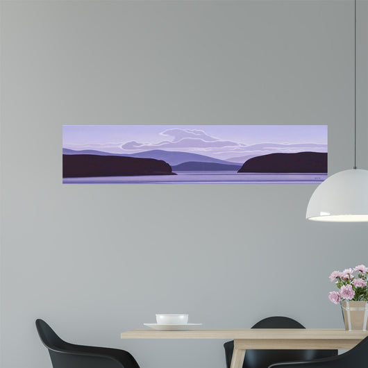 Gulf Island Evening Wall Decal
