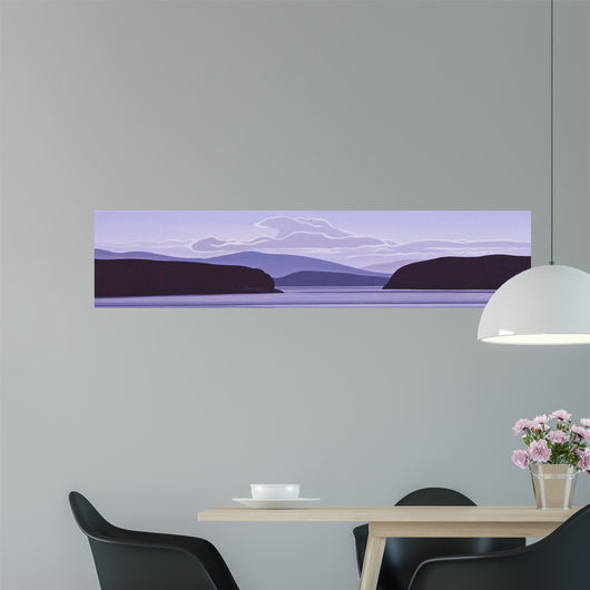 Gulf Island Evening Wall Decal