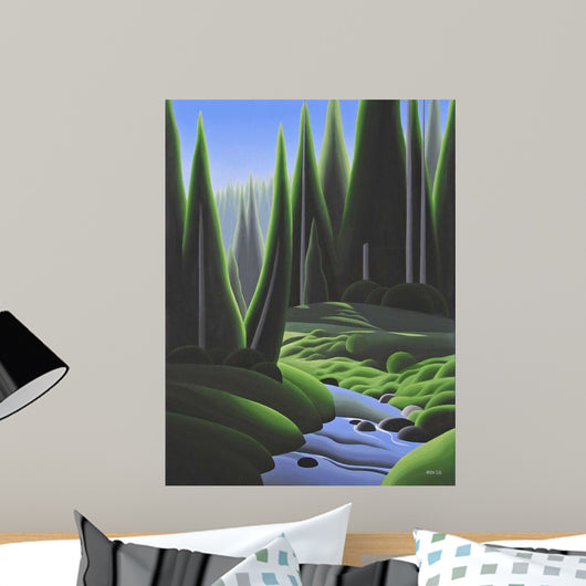 Alpine Summer Wall Decal Design 2