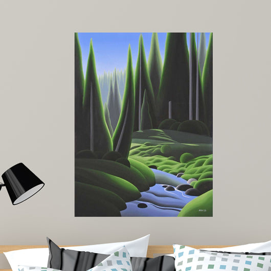 Alpine Summer Wall Decal Design 2