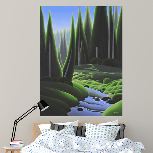 Alpine Summer Wall Decal Design 2