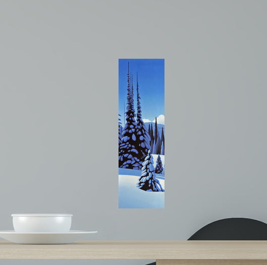 Alpine Winter Wall Decal