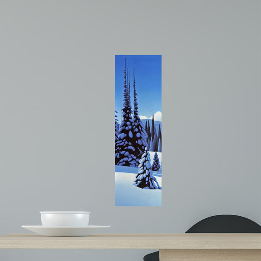 Alpine Winter Wall Decal
