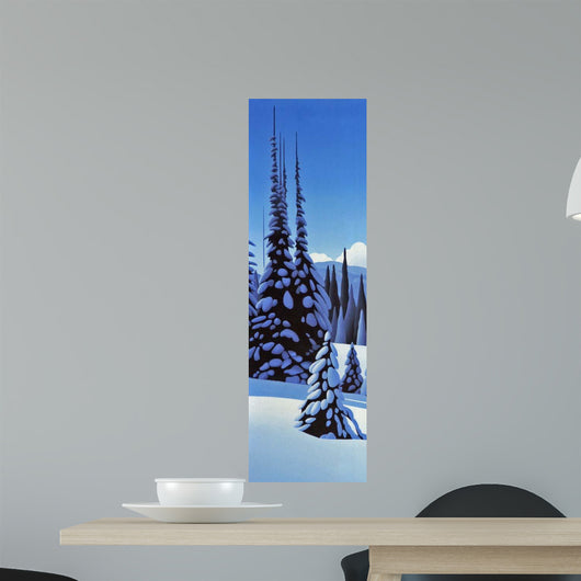 Alpine Winter Wall Decal