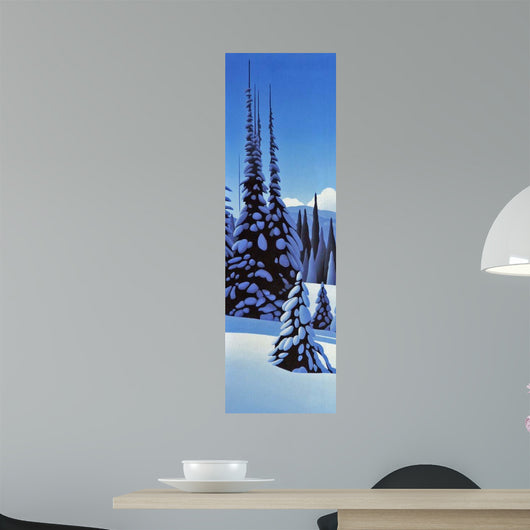 Alpine Winter Wall Decal