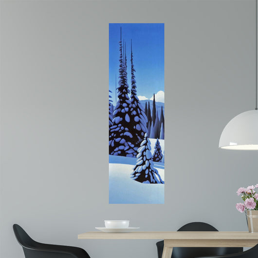 Alpine Winter Wall Decal