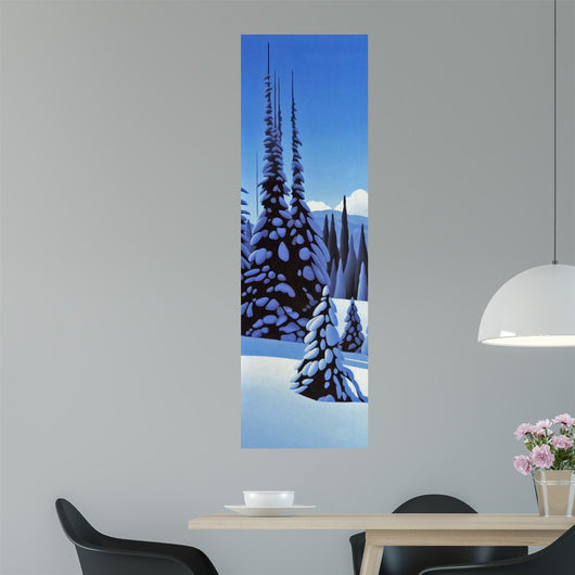 Alpine Winter Wall Decal