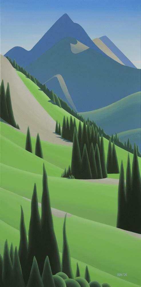 Alpine Grandeur Wall Decal