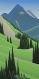 Alpine Grandeur Wall Decal