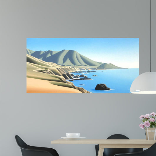 California Coast Wall Decal