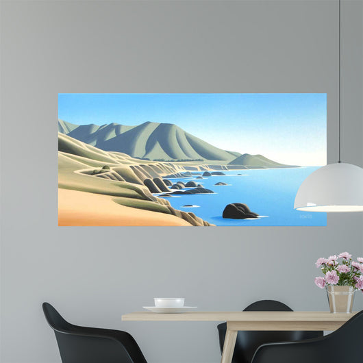 California Coast Wall Decal