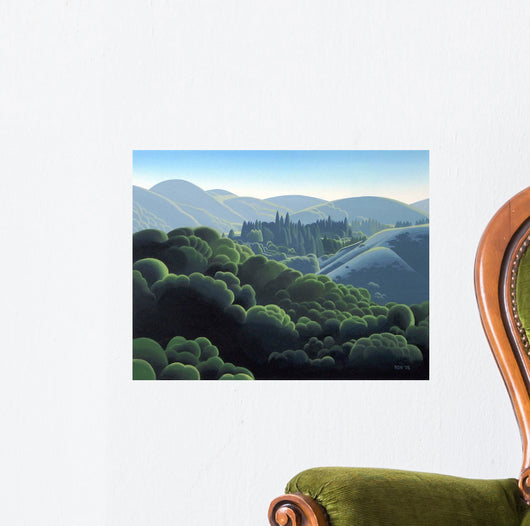 Rolling Hills Wall Decal