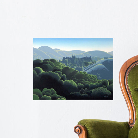 Rolling Hills Wall Decal