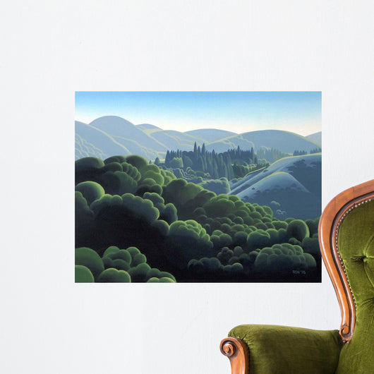 Rolling Hills Wall Decal