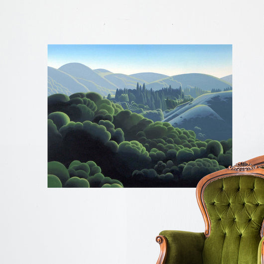 Rolling Hills Wall Decal