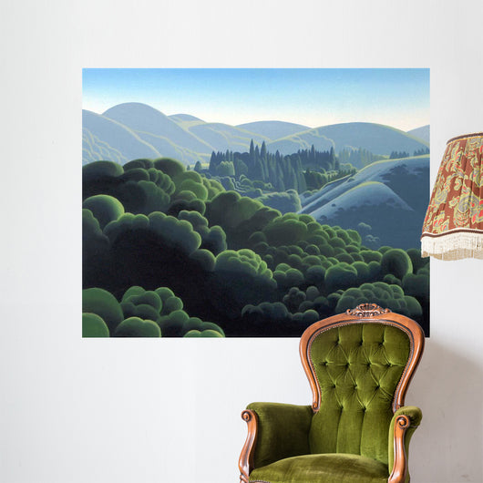 Rolling Hills Wall Decal