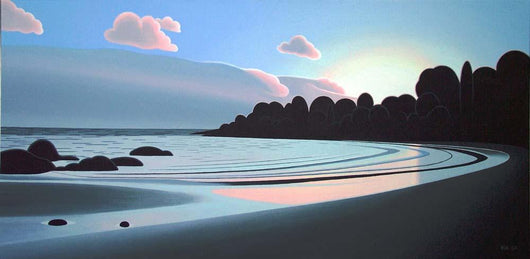 Evening Light Wall Decal Design 2
