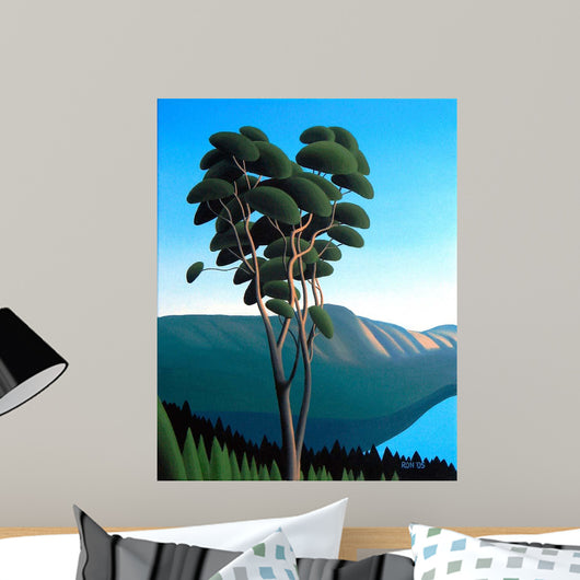 Hillside Arbutus Wall Decal