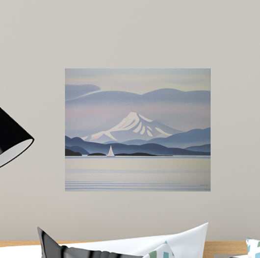 White Sail Wall Decal