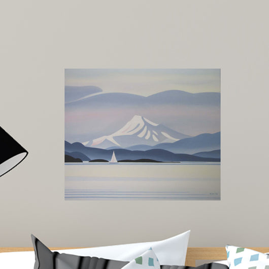 White Sail Wall Decal