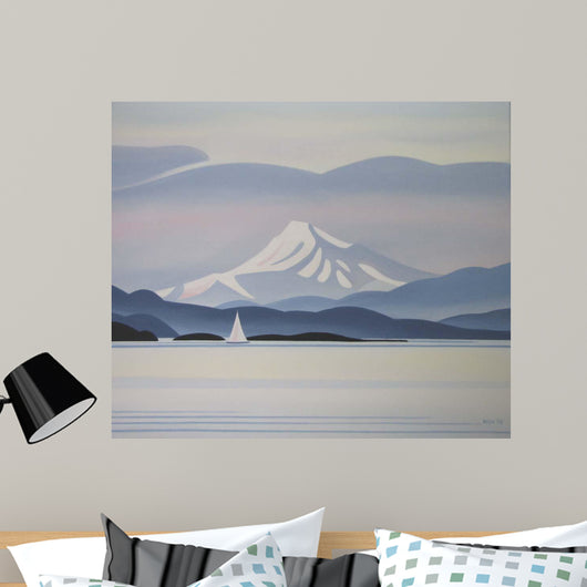 White Sail Wall Decal