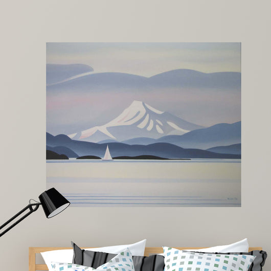 White Sail Wall Decal