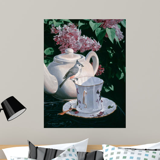 Tufted Titmouse Wall Decal