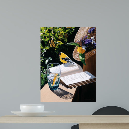 Summer Hat Wall Decal