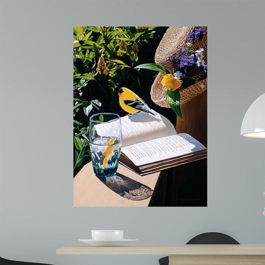 Summer Hat Wall Decal