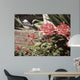 Rail Fence and Roses Wall Decal