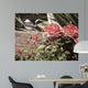 Rail Fence and Roses Wall Decal