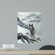 Winter Crossing - Wolf Wall Mural