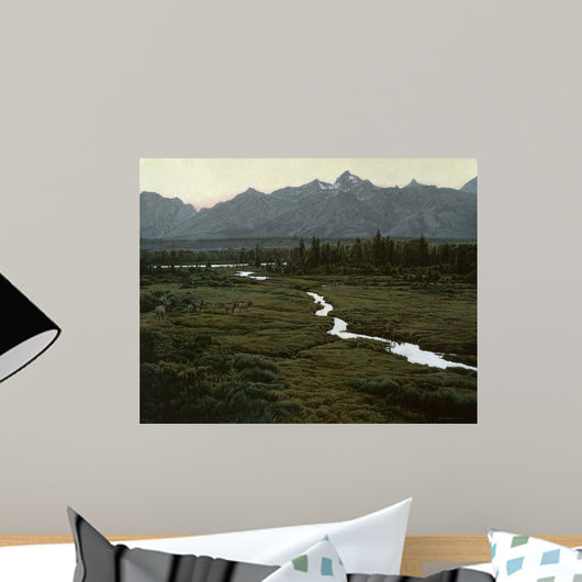 Shining River Wall Decal