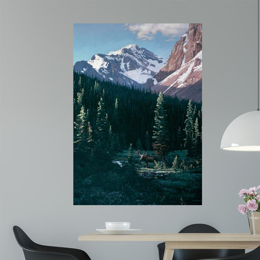 Haidok Peak Wall Decal