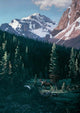 Haidok Peak Wall Decal