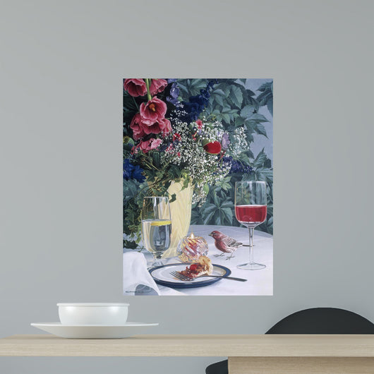 Evening Candlelight Wall Decal